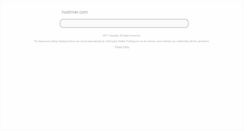 Desktop Screenshot of hostriver.com